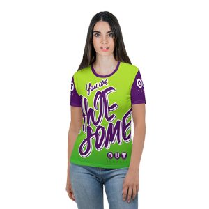 Ladies Feel Good Crew Neck Sublimation T-Shirt | Promotional Clothing